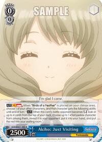 Akiho: Just Visiting - Cardcaptor Sakura: Clear Card - Weiss Schwarz card