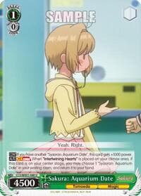 Sakura: Aquarium Date - Cardcaptor Sakura: Clear Card - Weiss Schwarz card