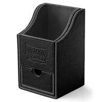 Dragon Shield Nest Plus Deck Box - Black/Black (Holds 100+) - Dragon Shield Deck Boxes - Deck Boxes card