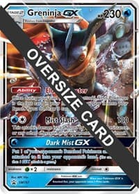 Greninja GX - SM197 (SM Black Star Promo) - Jumbo Cards - Pokemon card