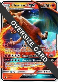 Charizard GX - SM195 (SM Black Star Promo) - Jumbo Cards - Pokemon card
