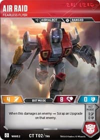 Air Raid - Fearless Flyer - Rise of the Combiners - Transformers TCG card