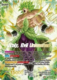 Broly // Broly, Evil Unleashed - Destroyer Kings - Dragon Ball Super: Masters card
