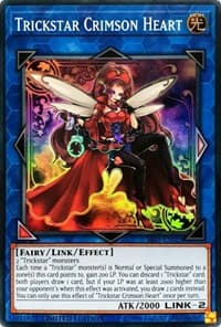 Trickstar Crimson Heart - Savage Strike - YuGiOh card