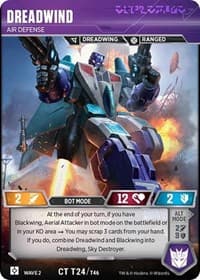 Dreadwind - Air Defense - Rise of the Combiners - Transformers TCG card