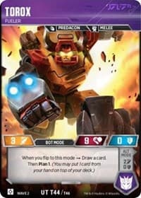 Torox - Fueler - Rise of the Combiners - Transformers TCG card