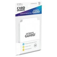 Card Dividers Standard - White (10-Pack) - Ultimate Guard Card Dividers - Collectible Storage card