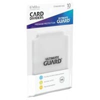 Card Dividers Standard - Transparent (10-Pack) - Ultimate Guard Card Dividers - Collectible Storage card