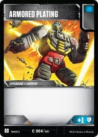 Armored Plating - Rise of the Combiners - Transformers TCG card