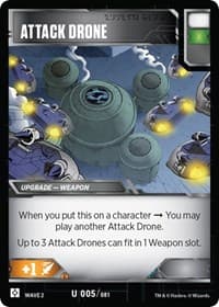 Attack Drone - Rise of the Combiners - Transformers TCG card