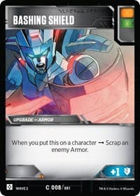Bashing Shield - Rise of the Combiners - Transformers TCG card