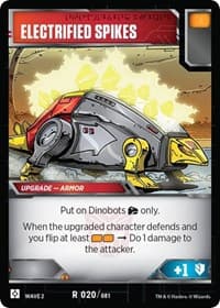 Electrified Spikes - Rise of the Combiners - Transformers TCG card
