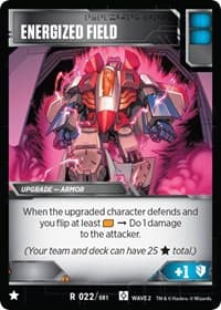 Energized Field - Rise of the Combiners - Transformers TCG card