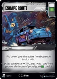 Escape Route - Rise of the Combiners - Transformers TCG card