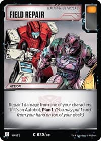 Field Repair - Rise of the Combiners - Transformers TCG card