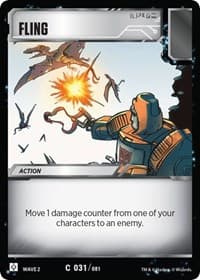 Fling - Rise of the Combiners - Transformers TCG card