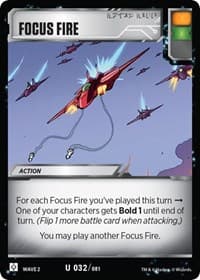 Focus Fire - Rise of the Combiners - Transformers TCG card