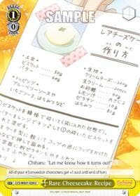 Rare Cheesecake Recipe - Cardcaptor Sakura: Clear Card - Weiss Schwarz card