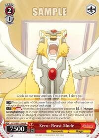 Kero: Beast Mode - Cardcaptor Sakura: Clear Card - Weiss Schwarz card