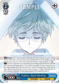 Yukito: Dual Identity - Cardcaptor Sakura: Clear Card - Weiss Schwarz card