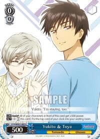 Yukito & Toya - Cardcaptor Sakura: Clear Card - Weiss Schwarz card