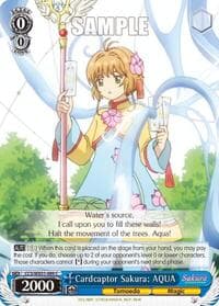Cardcaptor Sakura: AQUA - Cardcaptor Sakura: Clear Card - Weiss Schwarz card