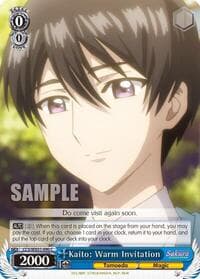 Kaito: Warm Invitation - Cardcaptor Sakura: Clear Card - Weiss Schwarz card