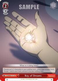 Key of Dreams - Cardcaptor Sakura: Clear Card - Weiss Schwarz card