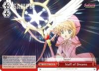 Staff of Dreams - Cardcaptor Sakura: Clear Card - Weiss Schwarz card