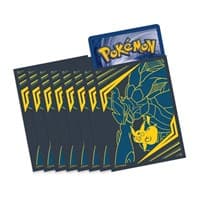 Pokemon TCG: Team Up Elite Trainer Box Card Sleeves - Pikachu & Zekrom (65 Pack) - Pokemon International Card Sleeves - Card Sleeves card