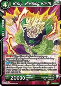 Broly, Rushing Forth - Destroyer Kings - Dragon Ball Super: Masters card