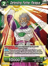 Defending Father Paragus - Destroyer Kings - Dragon Ball Super: Masters card