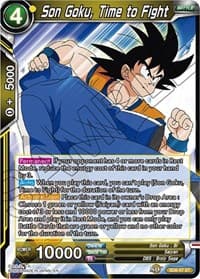 Son Goku, Time to Fight - Destroyer Kings - Dragon Ball Super: Masters card