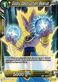 Godly Destruction Beerus - Destroyer Kings - Dragon Ball Super: Masters card