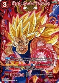 Vegeta, Agent of Destruction - Destroyer Kings - Dragon Ball Super: Masters card