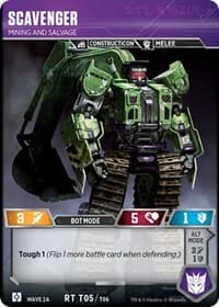 Scavenger - Mining And Salvage (Wave 2A - Devastator) - Rise of the Combiners - Transformers TCG card