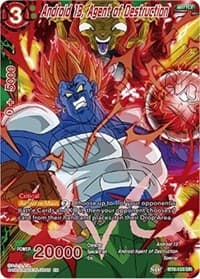 Android 13, Agent of Destruction - Destroyer Kings - Dragon Ball Super: Masters card