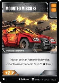 Mounted Missiles - Rise of the Combiners - Transformers TCG card