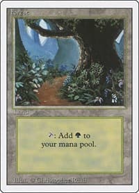Forest (B) - Revised Edition - Magic: The Gathering card