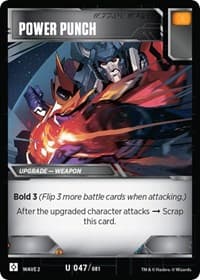 Power Punch - Rise of the Combiners - Transformers TCG card