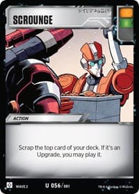 Scrounge - Rise of the Combiners - Transformers TCG card