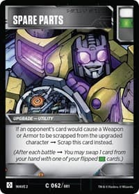 Spare Parts - Rise of the Combiners - Transformers TCG card
