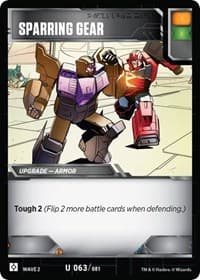 Sparring Gear - Rise of the Combiners - Transformers TCG card