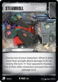 Steamroll - Rise of the Combiners - Transformers TCG card