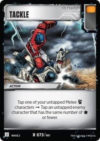 Tackle - Rise of the Combiners - Transformers TCG card