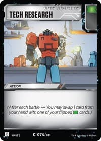 Tech Research - Rise of the Combiners - Transformers TCG card