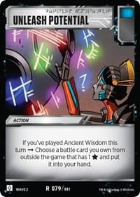 Unleash Potential - Rise of the Combiners - Transformers TCG card