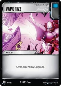 Vaporize - Rise of the Combiners - Transformers TCG card