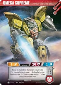 Omega Supreme - Autobot Defense Base (Wave 2P - Loot Crate) - Transformers Promos - Transformers TCG card