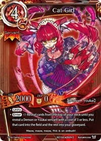 Cat Girl - SD04: Angel's Waltz VS Demon's Rondo - The Caster Chronicles card